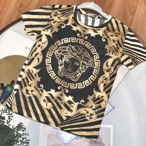 Toddlers Versace Short Sleeve T-shirt